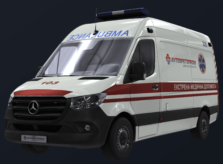 Автомобіль швидкої медичної допомоги типу C